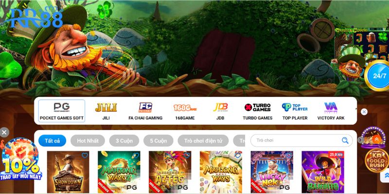 Trải nghiệm nổ hũ đa dạng chủ đề và dễ chơi tại RR88